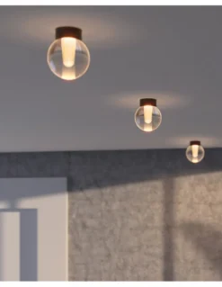 Alaska Trimless - Arkoslight - Lámpara empotrable trimless, esfera de vidrio Ø 5 cm
