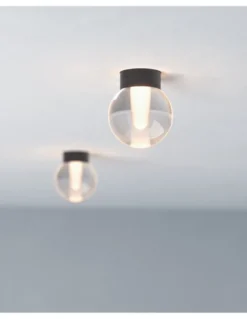 Alaska Trimless - Arkoslight - Lámpara empotrable trimless, esfera de vidrio Ø 5 cm
