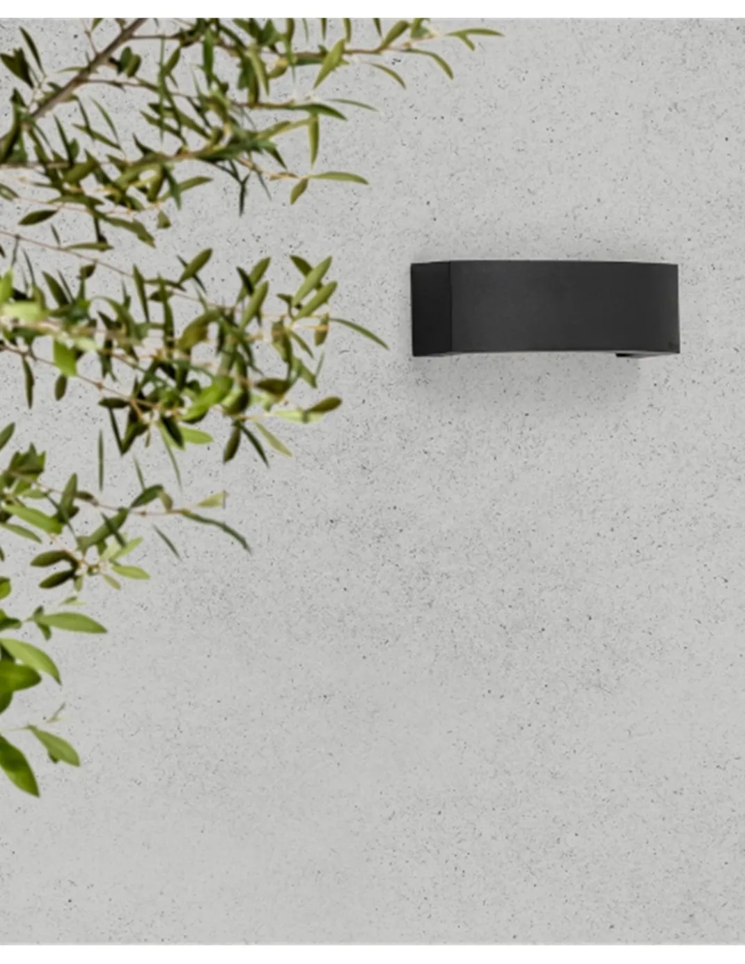 Aplique de exterior Ancora - Faro - Lámpara de pared en gris oscuro, IP44