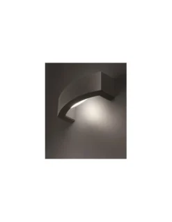 Aplique de exterior Ancora - Faro - Lámpara de pared en gris oscuro, IP44