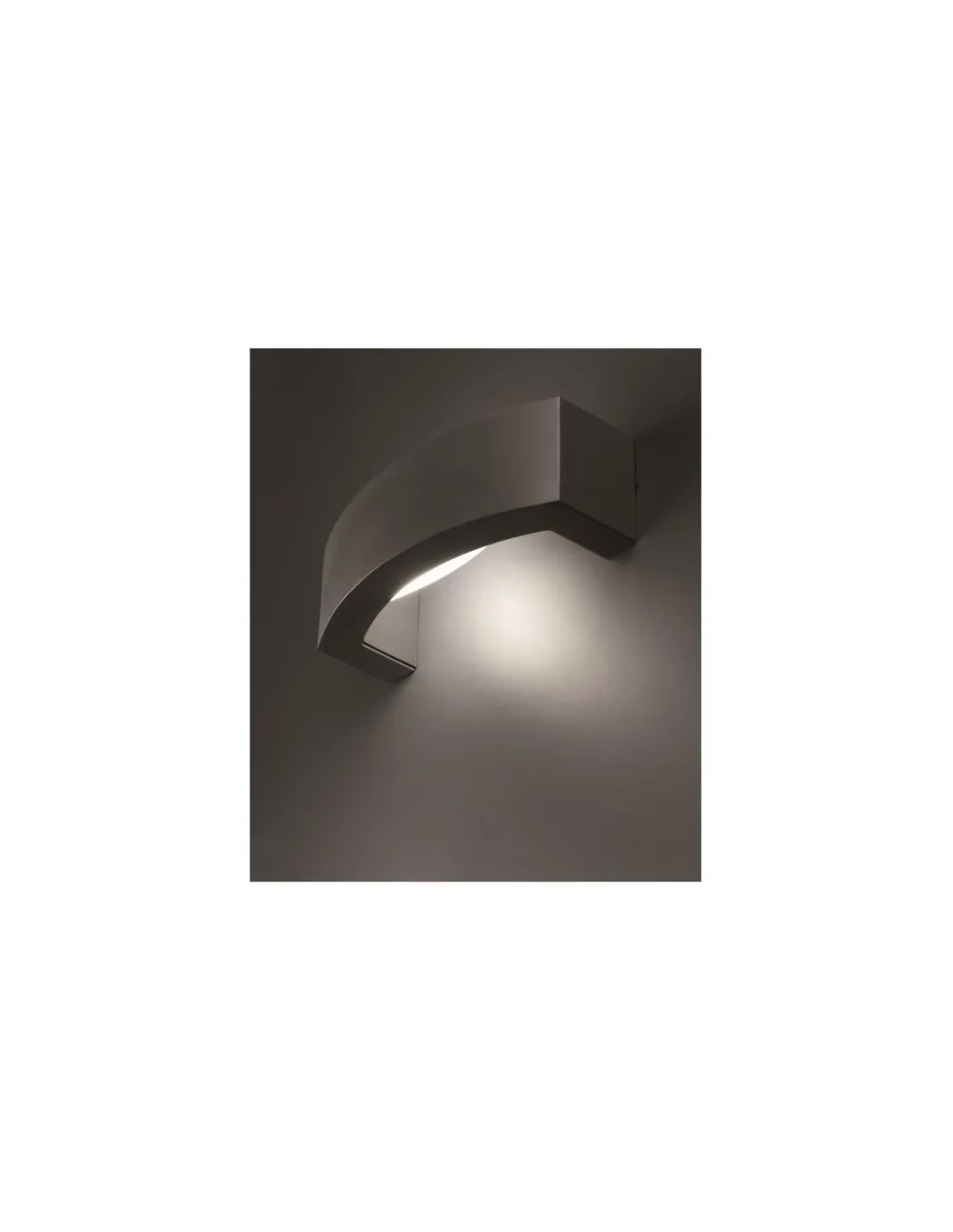 Aplique de exterior Ancora - Faro - Lámpara de pared en gris oscuro, IP44