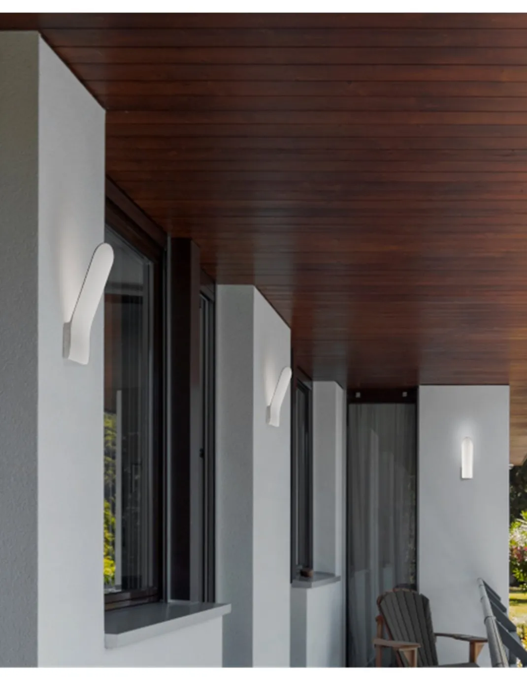 Aplique de exterior Andes – Mantra – Lámpara de pared IP65, LED 3000K