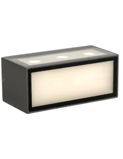 Aplique de exterior Cancun - Mantra - Lámpara rectangular con doble luz