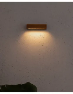 Aplique de exterior Lako – Faro – Lámpara LED 3000K, Aluminio, 22 cm