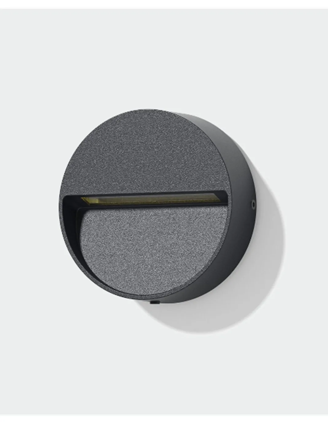 Aplique de exterior Spica - ACB - Lámpara LED circular para pared y señalización IP65