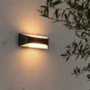 Aplique de exterior View - Faro - Lámpara de pared en gris oscuro, IP54