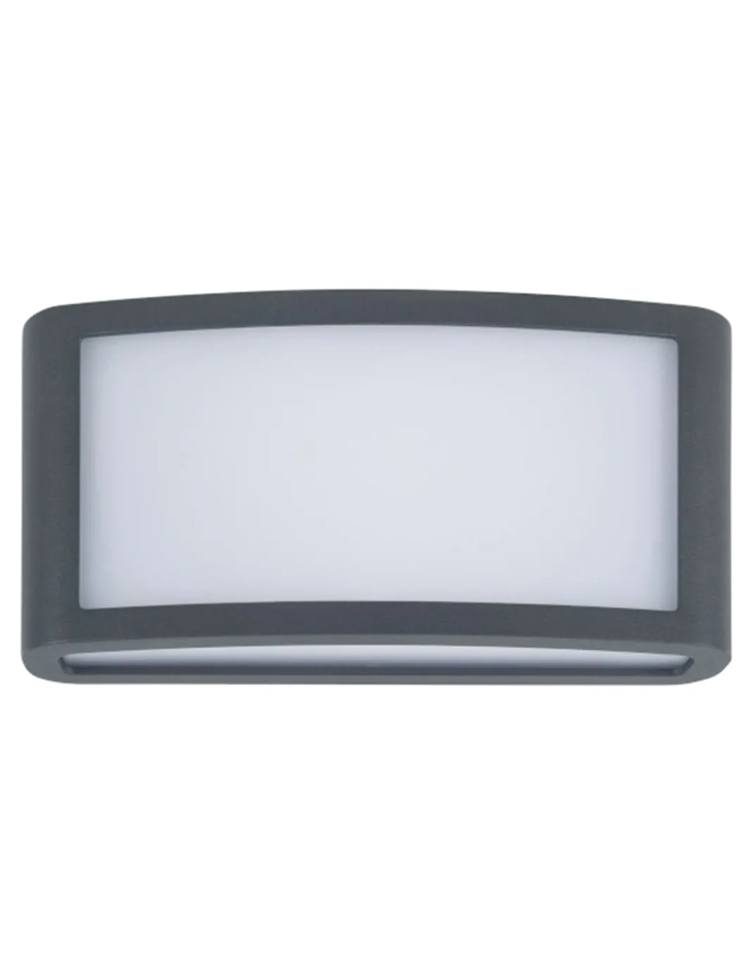 Aplique de exterior Zenitha - FORLIGHT - Lámpara de pared LED, negra