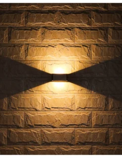 Aplique de exterior Zerouno - Iberlamp - Iluminación LED decorativa y bidireccional para terrazas