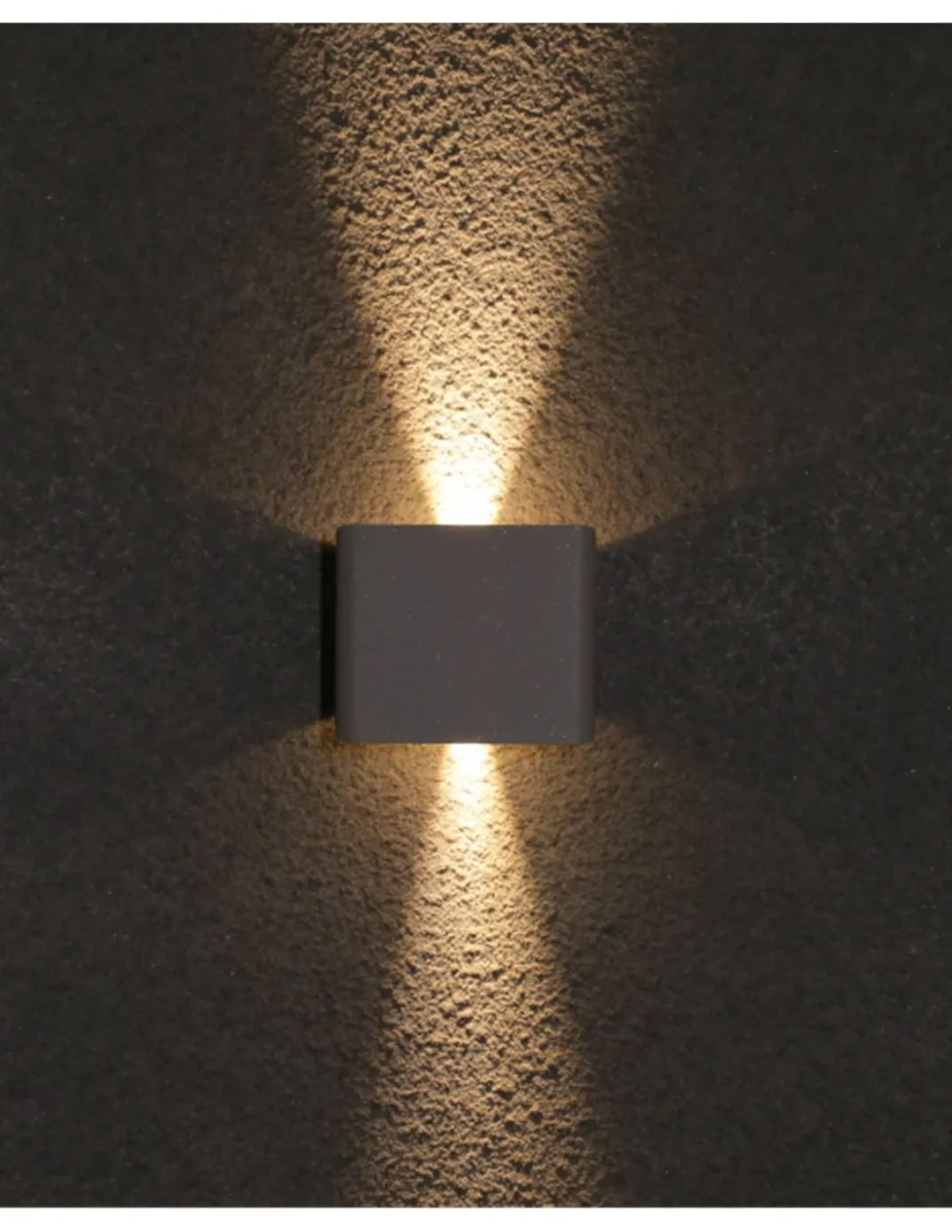 Aplique de exterior Zerouno - Iberlamp - Iluminación decorativa con ángulo regulable de luz