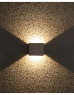 Aplique de exterior Zerouno - Iberlamp - Iluminación decorativa con ángulo regulable de luz