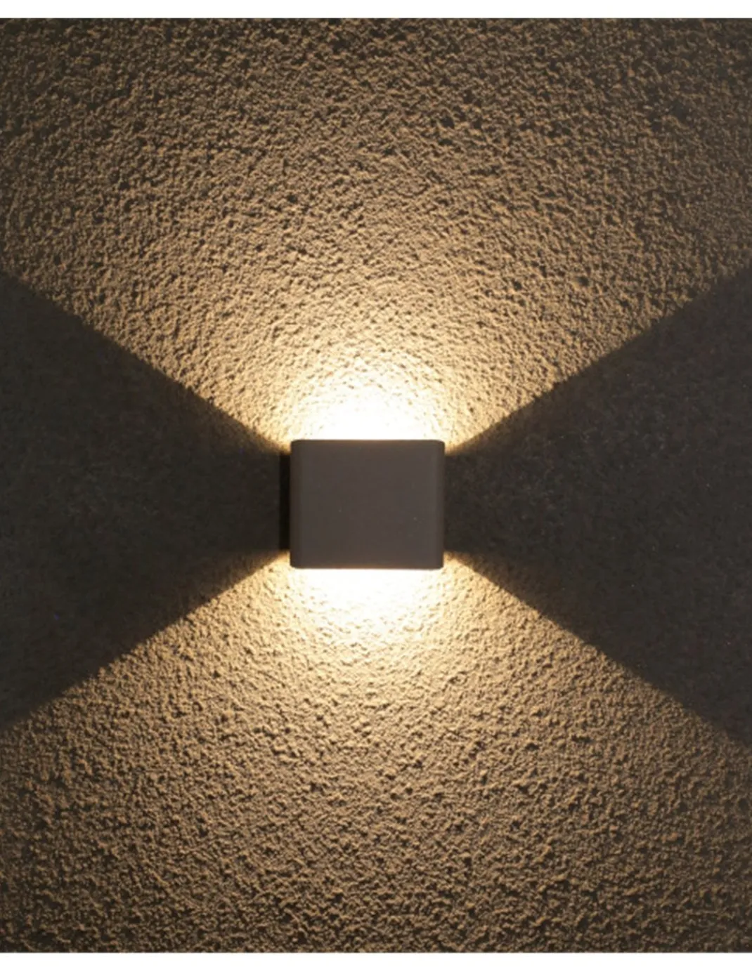 Aplique de exterior Zerouno - Iberlamp - Iluminación decorativa con ángulo regulable de luz
