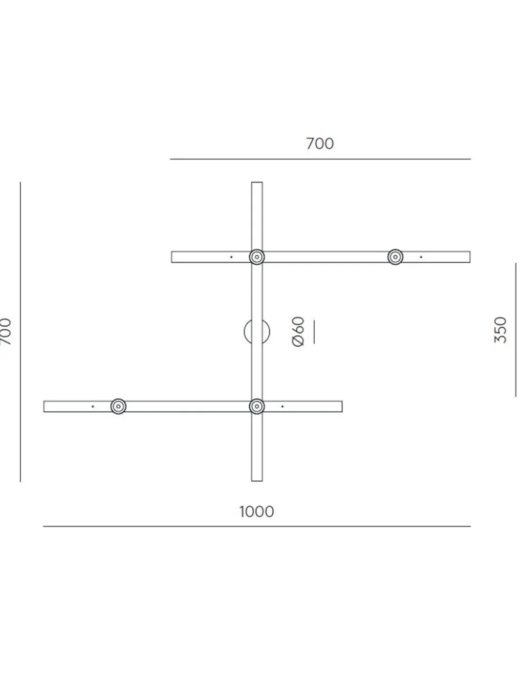 Aplique de pared Abby – Aromas – Lámpara de pared decorativa, Metal+Alabastro, LED 2700K