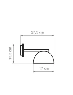 Aplique de pared Absis – Luxcambra – Lámpara decorativa de cerámica