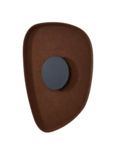 Aplique de pared Acustic - Mantra - Lámpara acústica de diseño orgánico, acabado café