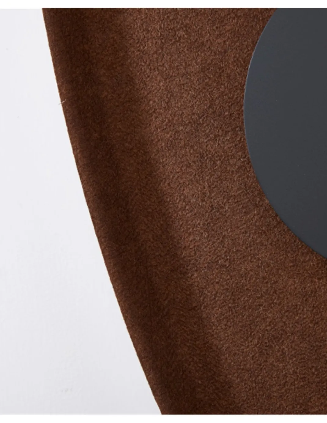 Aplique de pared Acustic - Mantra - Lámpara acústica de diseño orgánico, acabado café