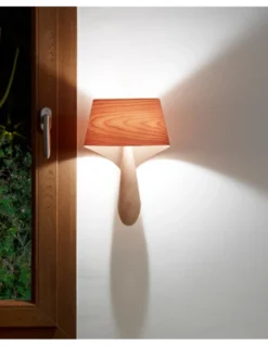Aplique de pared Air - LZF - Lámpara de madera, Hecha a mano