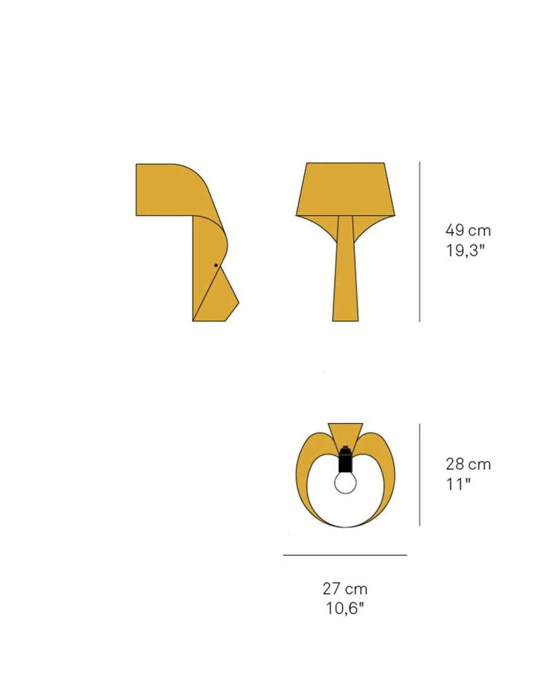Aplique de pared Air - LZF - Lámpara de madera, Hecha a mano