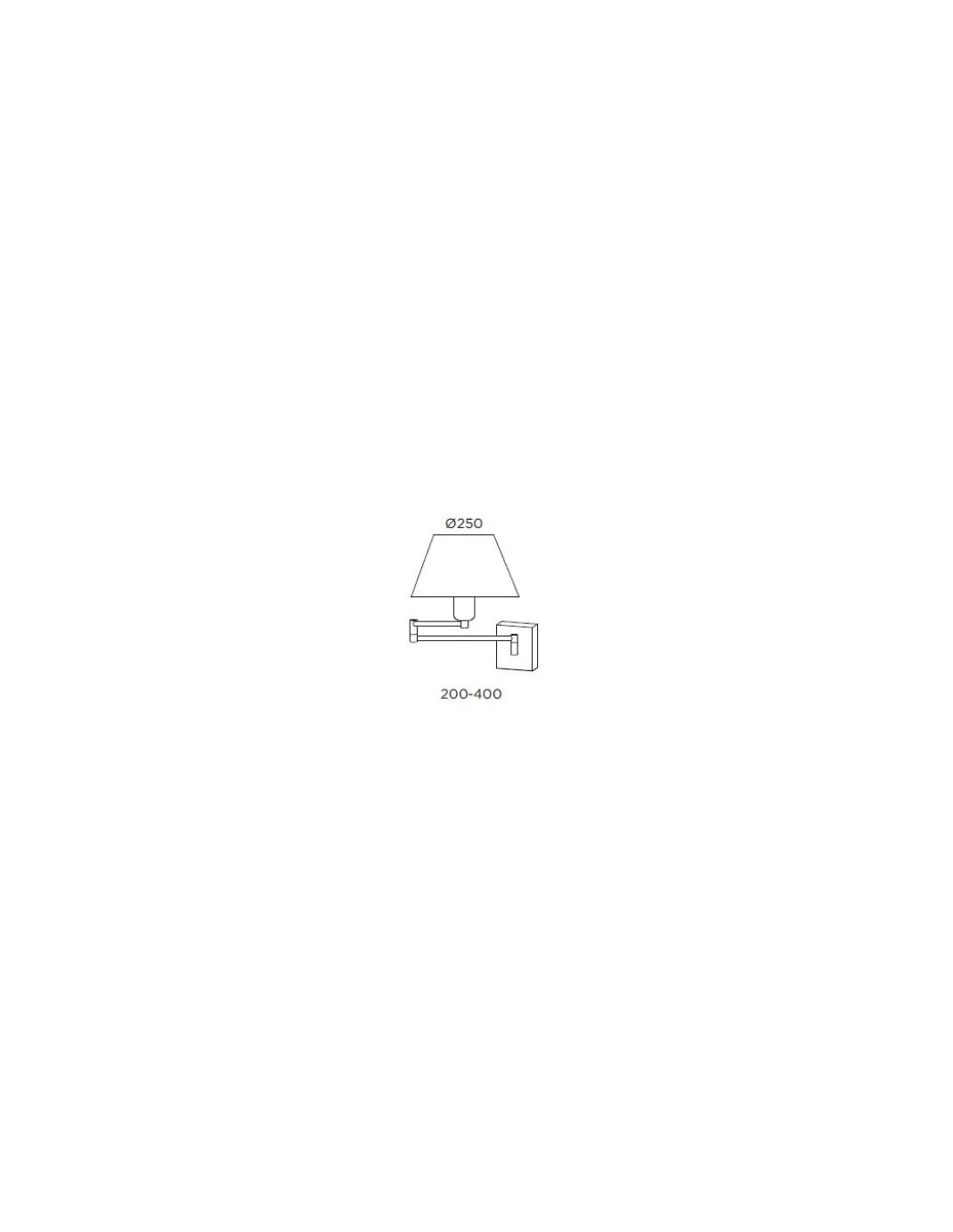 Aplique de pared Americana - Pujol