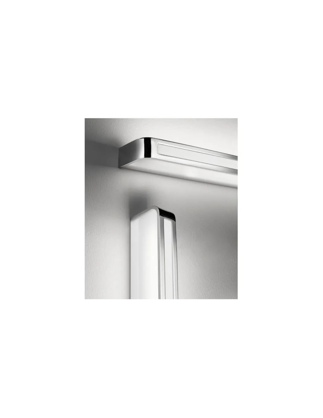 Aplique de pared Arcos - Pujol - Lámpara lineal LED, cromo