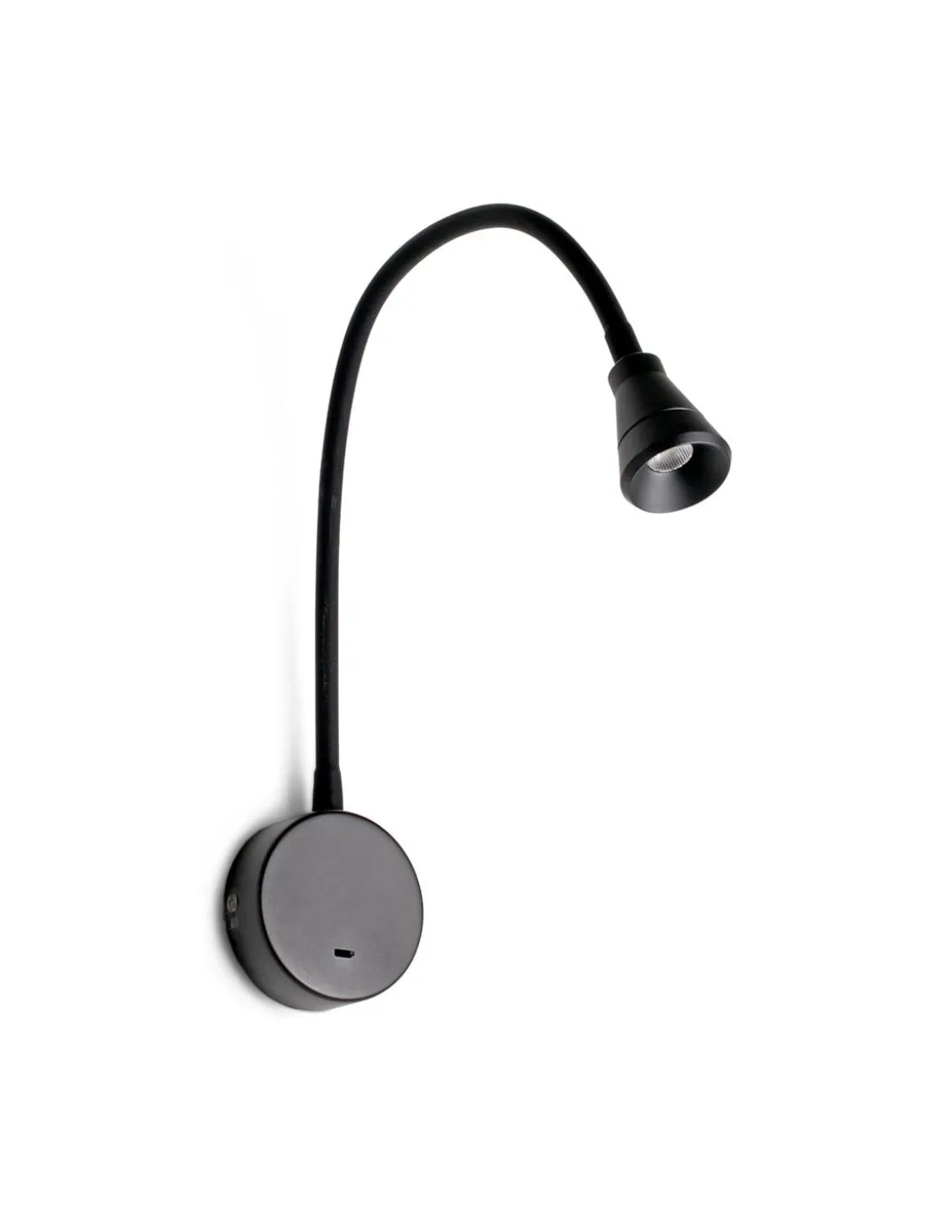 Aplique de pared Bel – Faro – Lámpara de lectura, brazo orientable, 3 colores