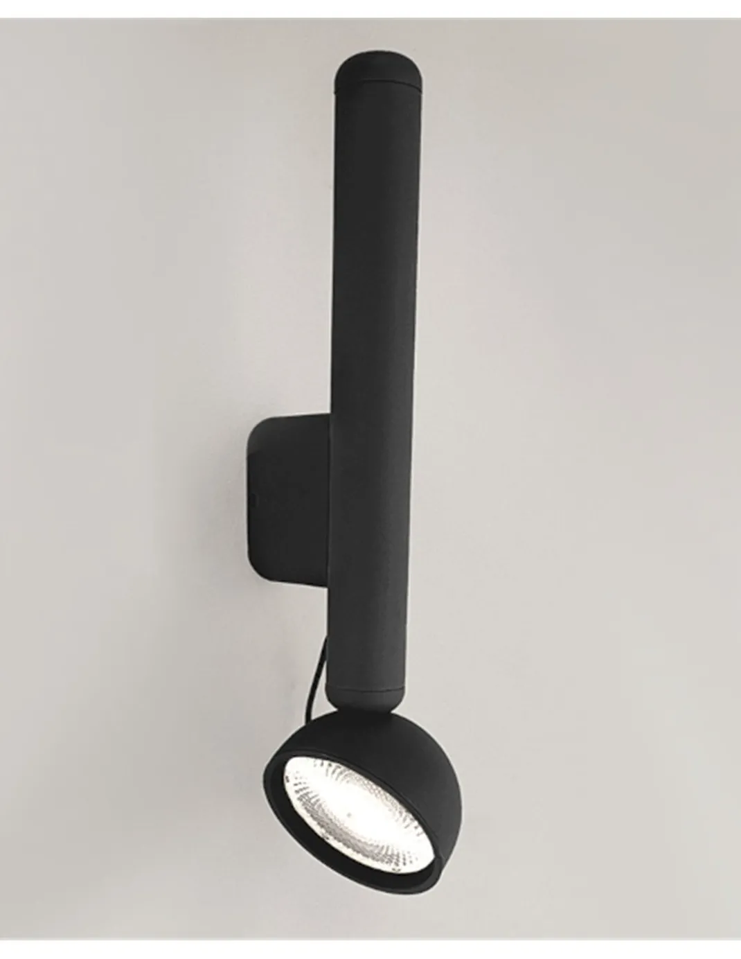 Aplique de pared Berry W - B.lux - Cabezal magnético orientable, idóneo para lectura o pasillos