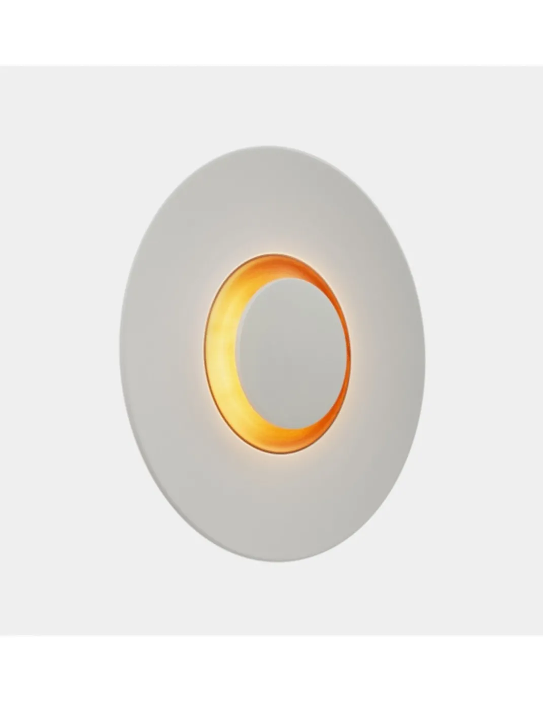 Aplique de pared Big Bang – LedsC4 – LED texturizado blanco