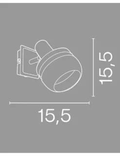 Aplique de pared Birtley – IDP Lampshades – Lámpara de pared orientable de madera y metal negro