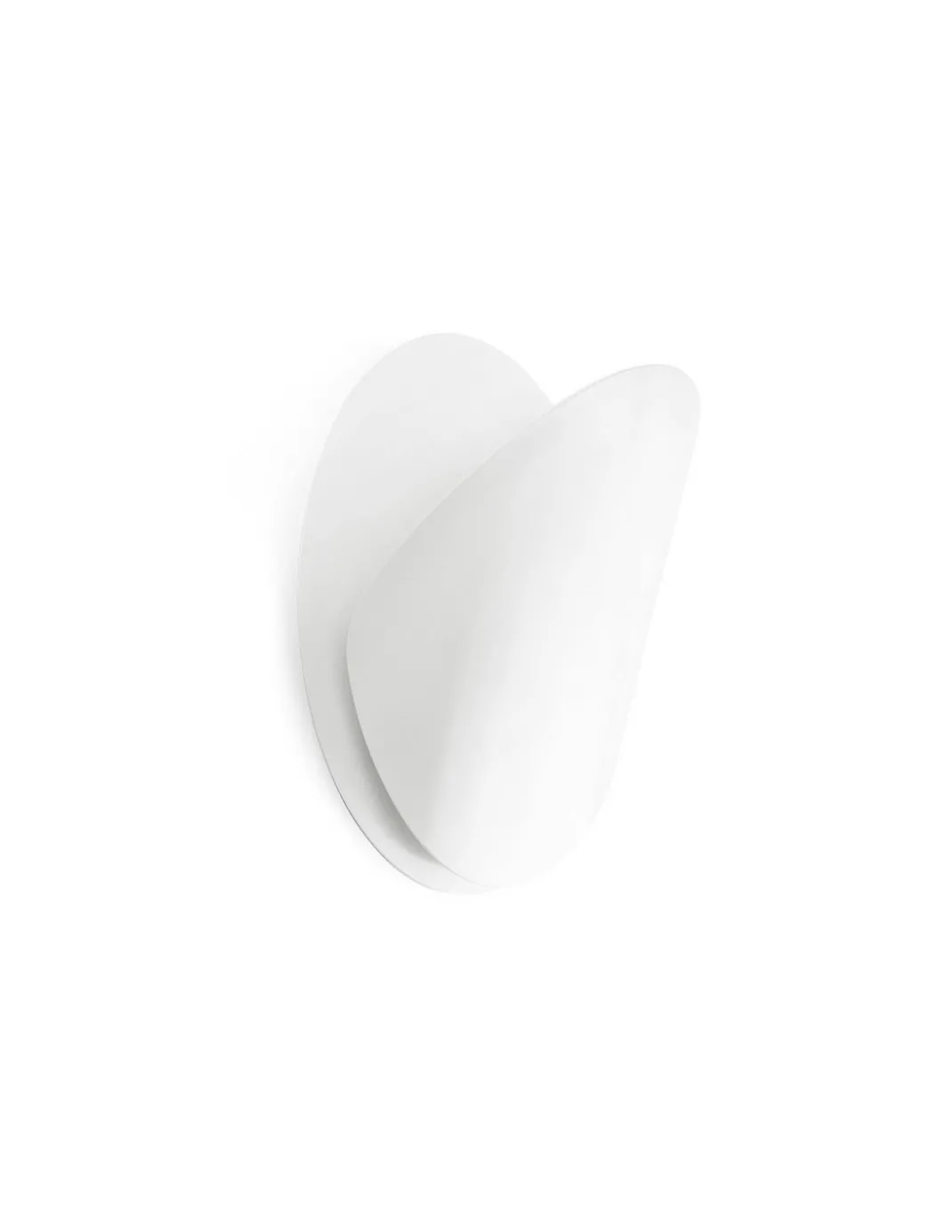 Aplique de pared blanco Ovo - Faro - Aplique orientable y decorativo, Ø 24 cm