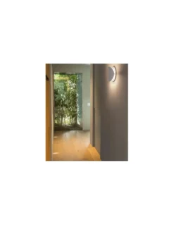Aplique de pared blanco Ovo - Faro - Aplique orientable y decorativo, Ø 24 cm