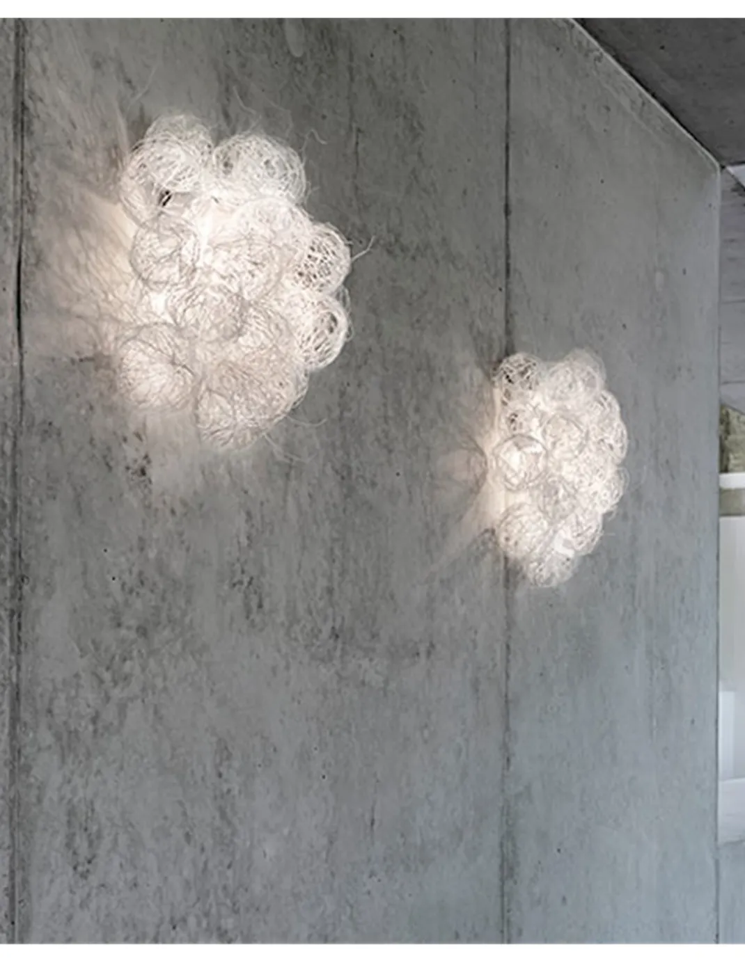 Aplique de pared Blum - a emotional light - Lámpara de diseño en forma de nube