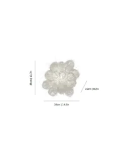 Aplique de pared Blum - a emotional light - Lámpara de diseño en forma de nube