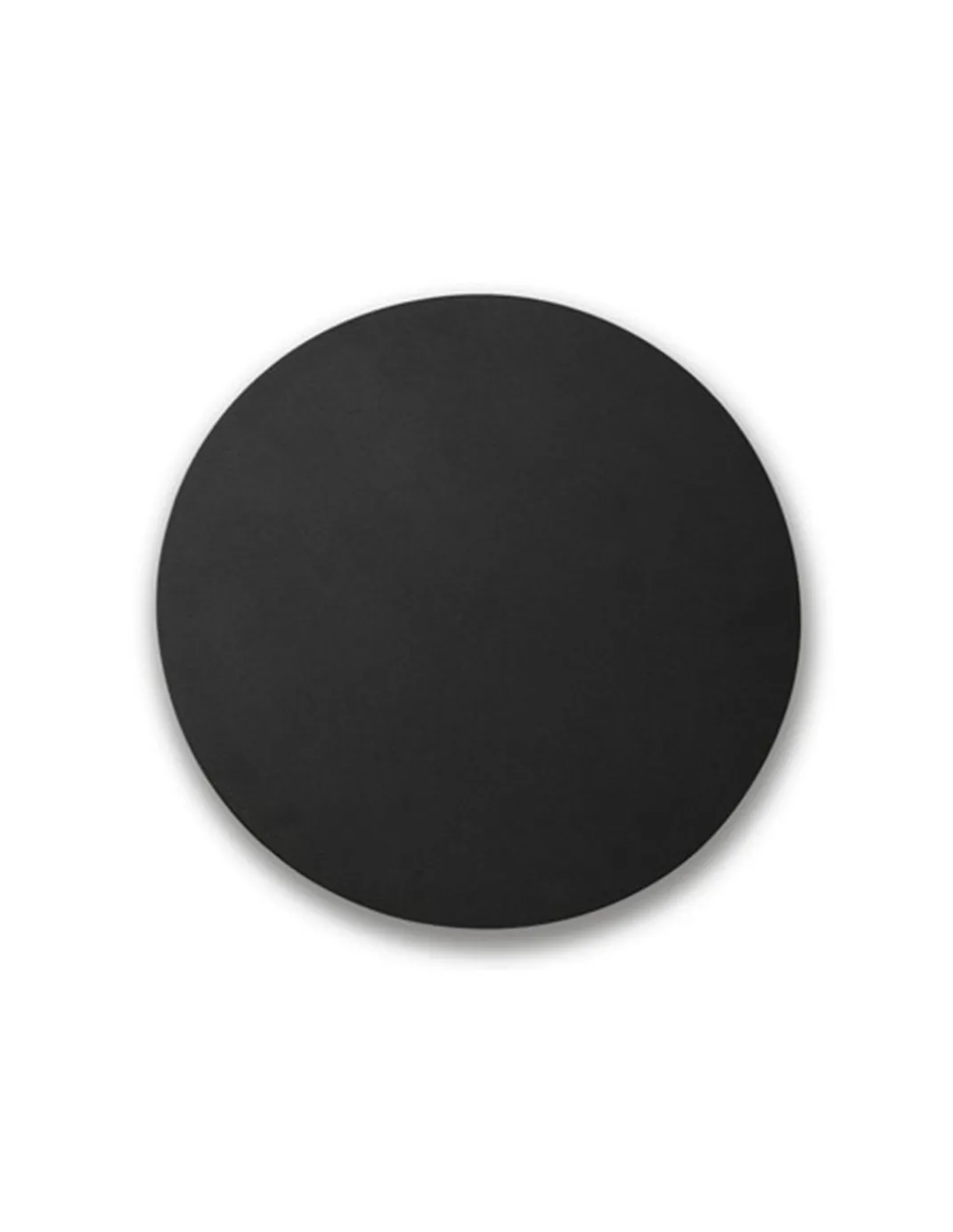 Aplique de pared Board – Faro – Lámpara Redonda, Negra, Ø 35 cm-Ø 45 cm