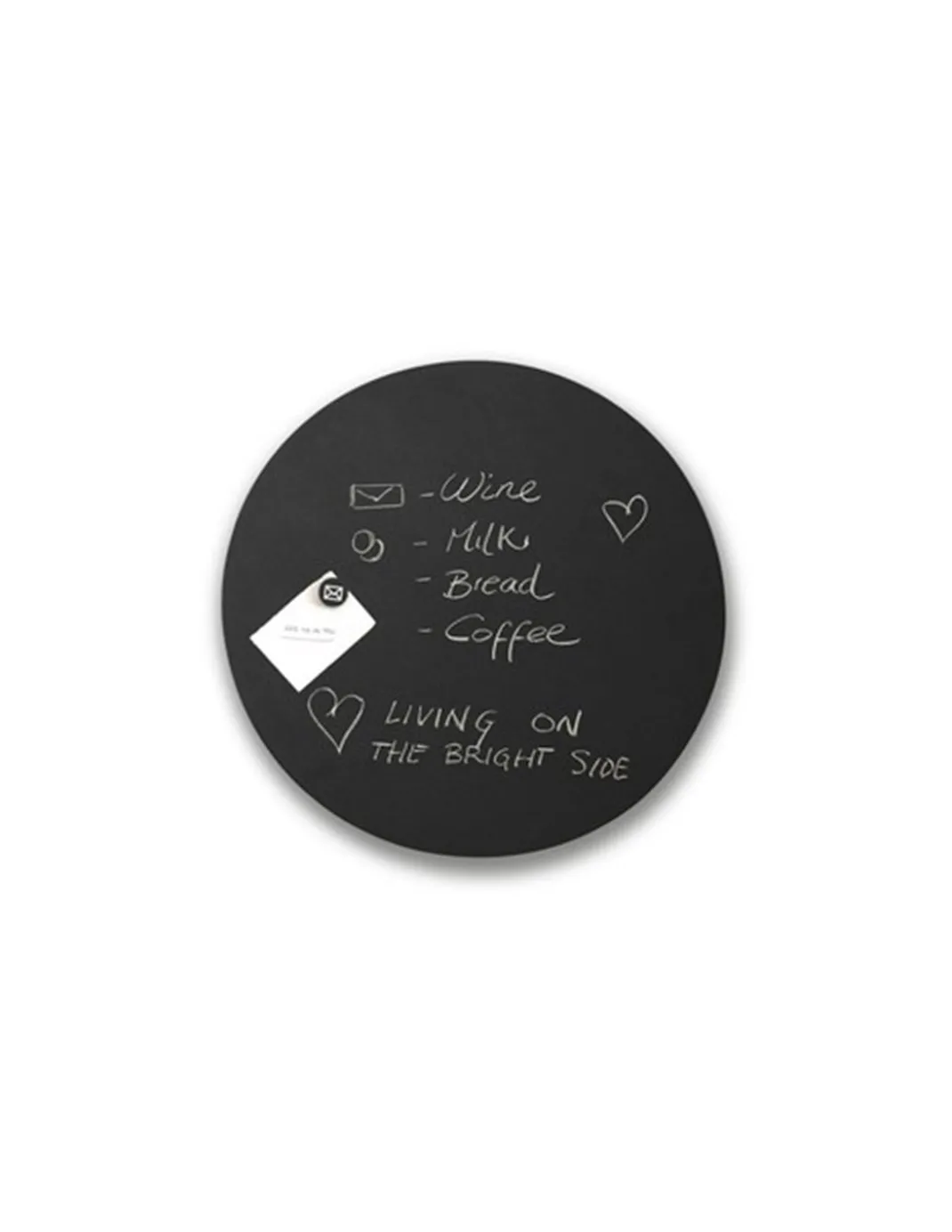 Aplique de pared Board – Faro – Lámpara Redonda, Negra, Ø 35 cm-Ø 45 cm