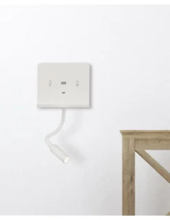 Aplique de Pared Calma - ACB - Lámpara para lectura con USB