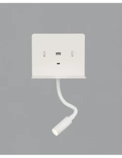 Aplique de Pared Calma - ACB - Lámpara para lectura con USB