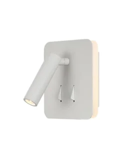 Aplique de pared Cayman – Mantra – Lámpara de lectura cuadrada 3000K LED
