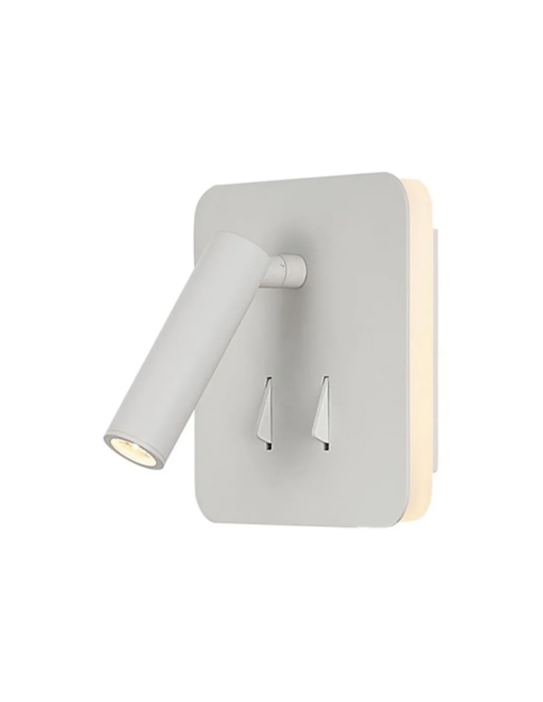 Aplique de pared Cayman – Mantra – Lámpara de lectura cuadrada 3000K LED