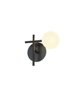 Aplique de pared Cellar – Mantra – Lámpara de pared tipo bola, 1xG4, Negro
