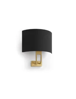 Aplique de pared Classical - Novolux Lighting - Lámpara decorativa con pantalla de tela