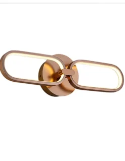 Aplique de pared Colette – Schuller – Lámpara LED en oro rosa o cromo