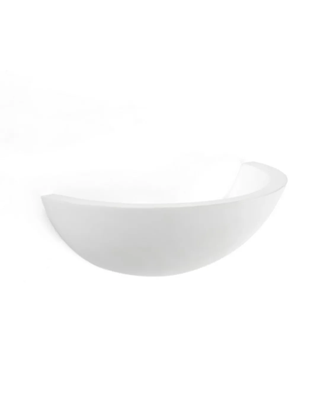 Aplique de pared Cove – Faro – Lámpara de yeso blanco, LED 3000K