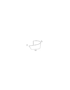 Aplique de pared cromo Ado - Pujol