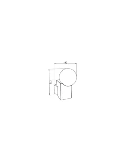 Aplique de pared Cub - Pujol