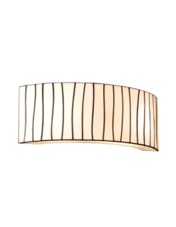 Aplique de pared Curvas - a-emotional light - Aplique de diseño con pantalla de cristal