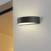 Aplique de pared de exterior Aysel - ACB - Lámpara LED de pared con doble luz indirecta IP65