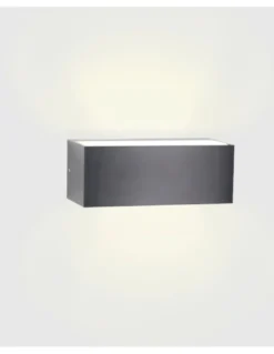 Aplique de pared de exterior Ara – FORLIGHT – Lámpara moderna, E27 15W, Apto para ambientes salinos
