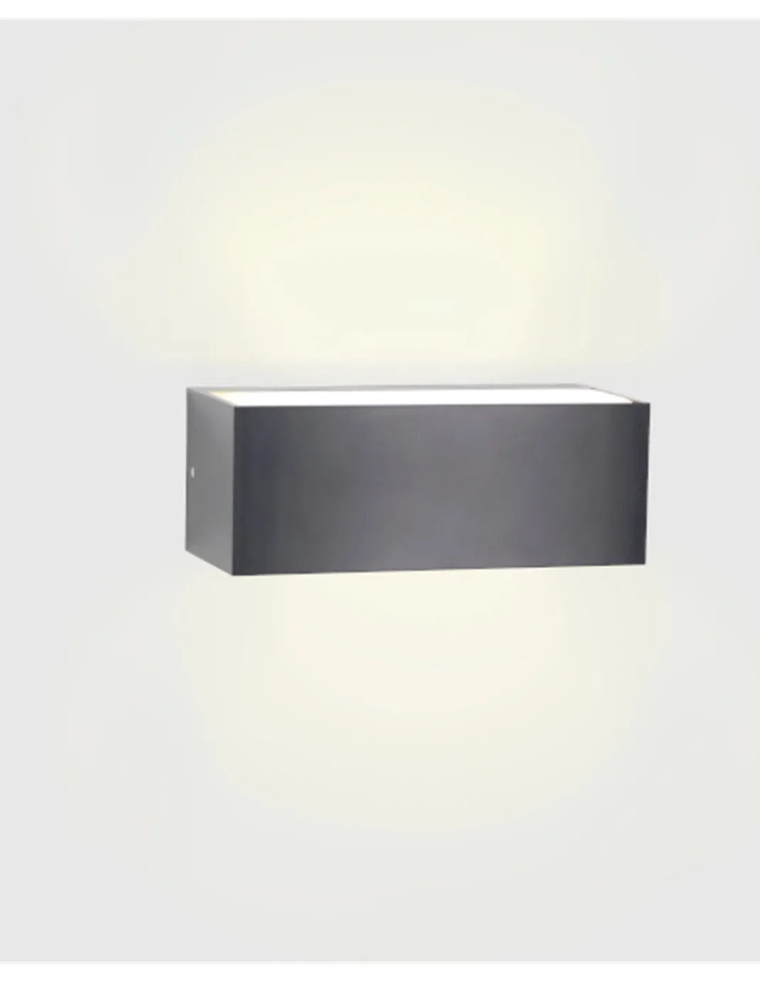 Aplique de pared de exterior Ara – FORLIGHT – Lámpara moderna, E27 15W, Apto para ambientes salinos