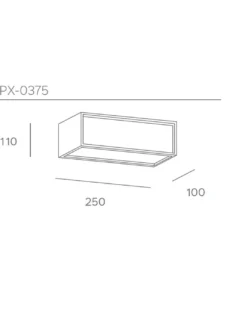 Aplique de pared de exterior Ara – FORLIGHT – Lámpara moderna, E27 15W, Apto para ambientes salinos