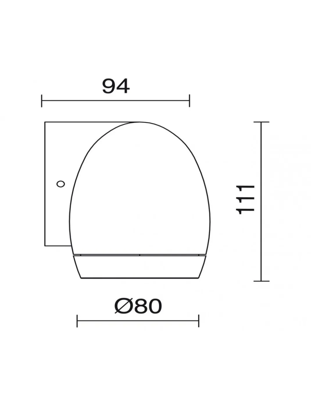 Aplique de pared de exterior antracita - Dopo - Novolux Lighting