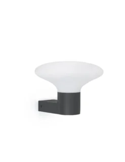 Aplique de pared de exterior Blubs – Faro – Gris oscuro, IP44
